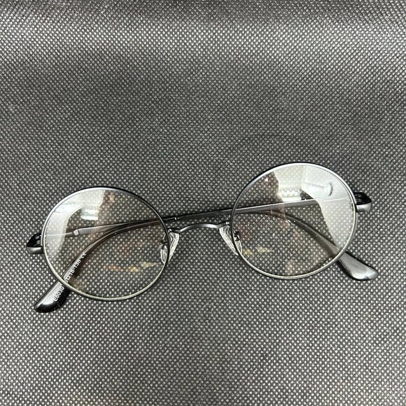 Round blue light filtering glasses - Picture 1 of 2